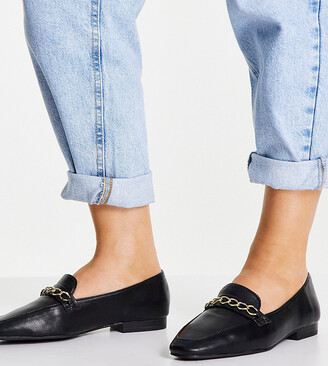 Wide Fit Womens Loafer | Shop the world's largest collection of fashion |  ShopStyle