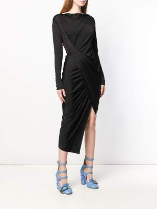 Vivienne Westwood Vian draped asymmetric dress
