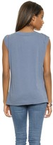 Thumbnail for your product : Three Dots Colette V Neck Tee