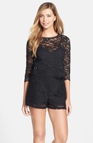 Thumbnail for your product : Cynthia Steffe CeCe by Lace Popover Romper