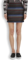 Thumbnail for your product : Suno Striped woven mini skirt