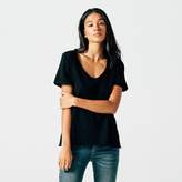 Thumbnail for your product : DSTLD Loose Scoop Neck in Black