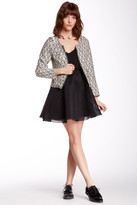 Thumbnail for your product : Honey Punch Structured Mesh Skirt (Juniors)