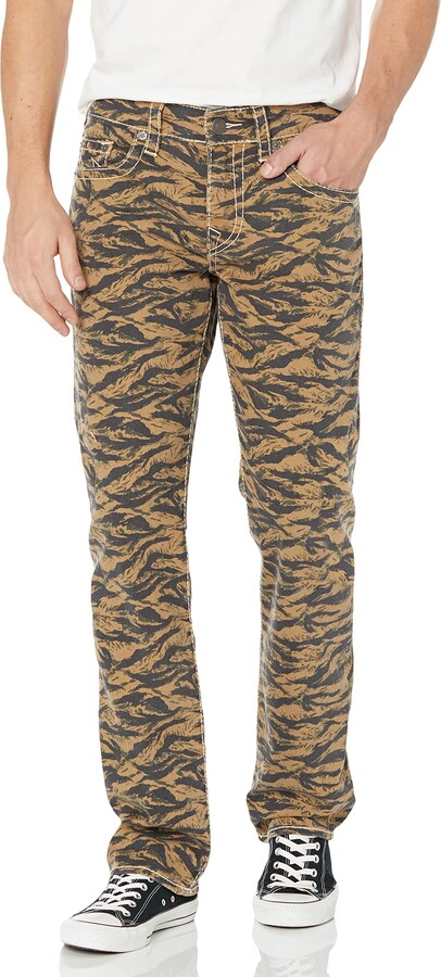 Ecko Unltd Men's Tiger Camo Print Slim Fit Cargo Pants Choose Size 