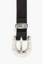 Thumbnail for your product : boohoo Western Boyfriend Belt