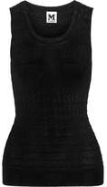 Thumbnail for your product : M Missoni Crochet-Knit Wool-Blend Top