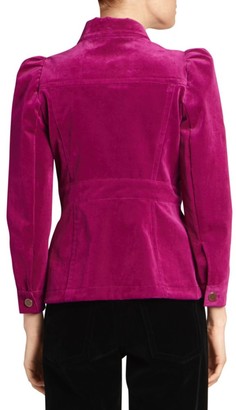 Marc Jacobs The Marchives Velvet Puff Sleeve Jacket