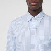 Thumbnail for your product : Burberry Striped Cotton Shirt and Tie Twinset