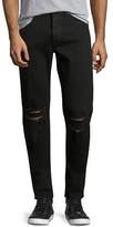 Thumbnail for your product : Rag & Bone Men's Standard Issue Fit 1 Slim-Skinny Jeans with Ripped Knees