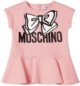 Thumbnail for your product : Moschino Bow Printed Milano Jersey Dress