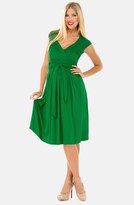 Thumbnail for your product : Olian Wrap Style Fit & Flare Maternity Dress