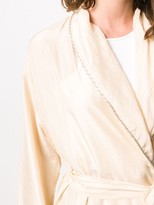 Thumbnail for your product : Forte Forte Rope-Trim Oversized Coat