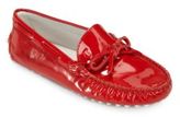 Thumbnail for your product : Tod's Kid's Patent Leather Driver Moccasins
