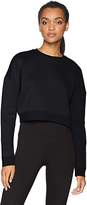 Thumbnail for your product : Amazon Brand - Core 10 Women's (XS-3X) Motion Tech Fleece Cropped Sweatshirt