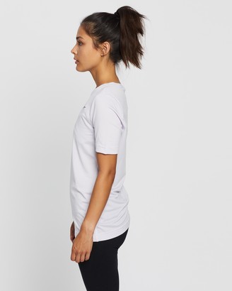 Reebok Performance - Women's Purple Short Sleeve T-Shirts - Workout Speedwick Tee - Size S at The Iconic