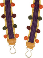 Thumbnail for your product : M Missoni Bobble-trimmed stretch-wool belt