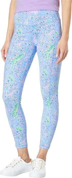 Lilly Pulitzer High-Rise Leggings (Blue Peri The Turtle Package) Women's  Casual Pants - ShopStyle
