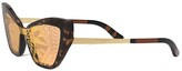 Thumbnail for your product : Dolce & Gabbana Eyewear Sicilian Carretto print sunglasses