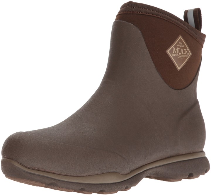 muck boots arctic excursion men's rubber winter ankle boot