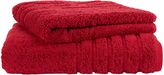 Thumbnail for your product : Kingsley Home Lifestyle hand towel sangria