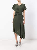 Thumbnail for your product : Marni asymmetric wrap dress