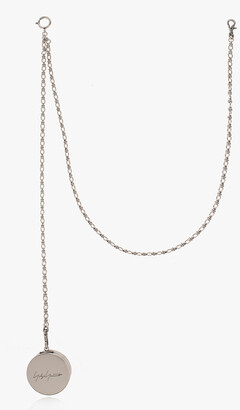 Yohji Yamamoto Collar estilo collier crema-marr\u00f3n moteado elegante Joyería Collares estilo collier 
