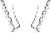 Thumbnail for your product : Riah Fashion Silver Danity Vine Crawler Earrings