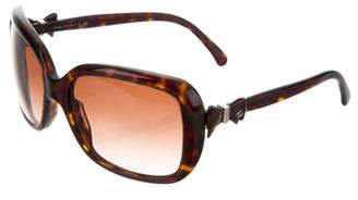 Chanel Bow-Embellished CC Sunglasses