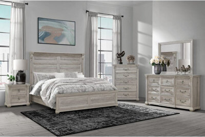 Wildon Home Tatum Natural Queen Bed
