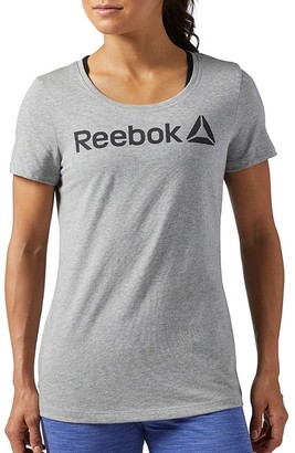 Reebok Linear Read Scoop NeckT-Shirt