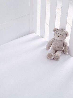 Silentnight Pack Of 2 Jersey Fitted Cot Sheets