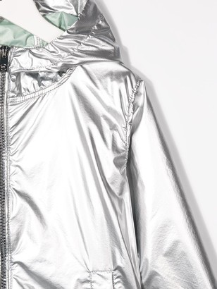 Ciesse Piumini Junior Metallic Hooded Raincoat