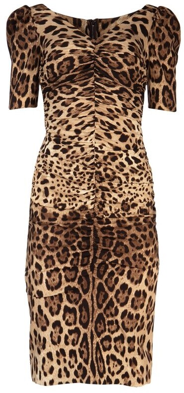 Dolce Gabbana Leopard Dress | ShopStyle