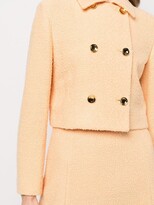 Thumbnail for your product : St. John Tweed-Knit Cropped Jacket
