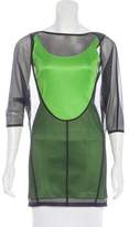 Thumbnail for your product : Junya Watanabe Layered Mesh Tunic w/ Tags