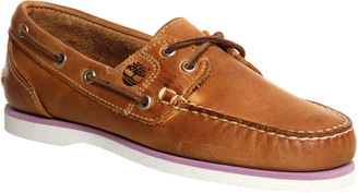 Timberland Earthkeeper Classic Boat Amherst 2-Eye Tan Burnished Leather - Flats