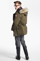 Thumbnail for your product : Canada Goose 'Banff' Slim Fit Parka with Genuine Coyote Fur Trim