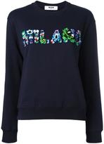 Thumbnail for your product : MSGM embellished 'Milano' sweatshirt