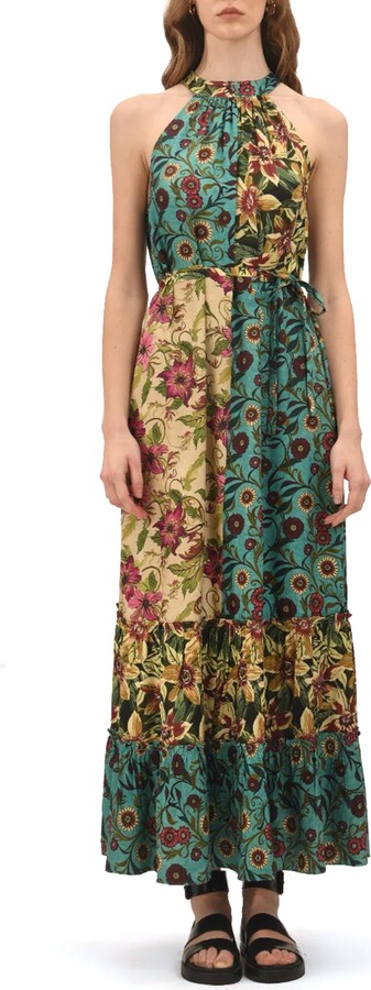 Celina Moon Moonlit Floral Maxi Dress