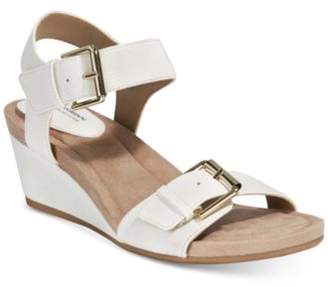 Giani Bernini Bryana Memory Foam Wedge Sandals, Created for Macy's