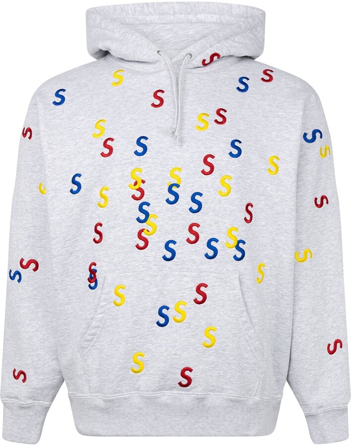 Supreme embroidered S-logo hoodie - ShopStyle