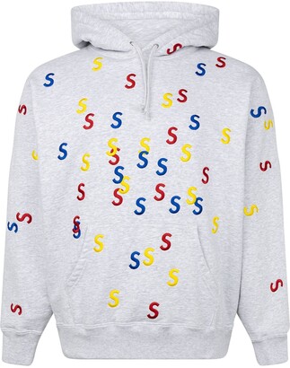 supreme embroidered hoodie