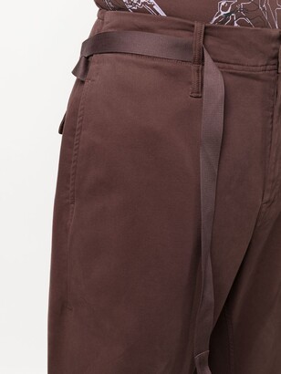 Stone Island Shadow Project Stretch-Cotton Straight-Trousers