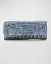 Thumbnail for your product : Judith Leiber Kate Caiman Crocodile Clutch Bag