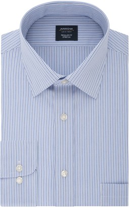 arrow fitted sateen dress shirts