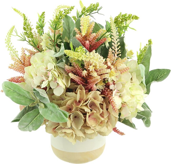 Creative Displays Assorted Hydrangeas, Lambs Ear, Heather And Astilbe