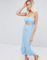 Thumbnail for your product : PrettyLittleThing Lace Bandeau Midi Dress