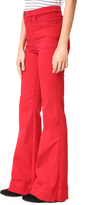 Thumbnail for your product : Alice + Olivia Juno High Waisted Wide Leg Jeans