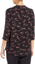 Thumbnail for your product : Sessun Collarless floral print blouse