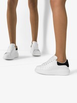 Thumbnail for your product : Alexander McQueen white and black Oversized sneakers